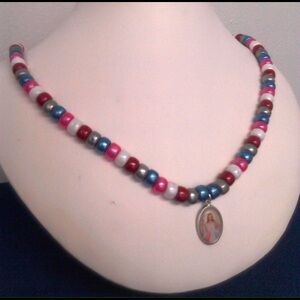 Inspirational AmericanaBead Necklace + FREE Prayer Card